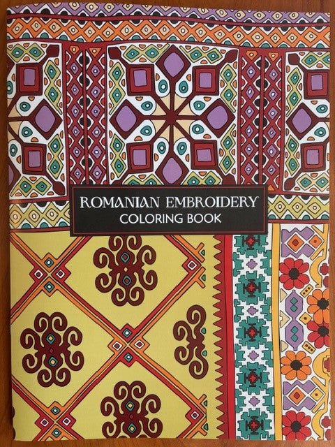 Romanian Embroidery Coloring Book