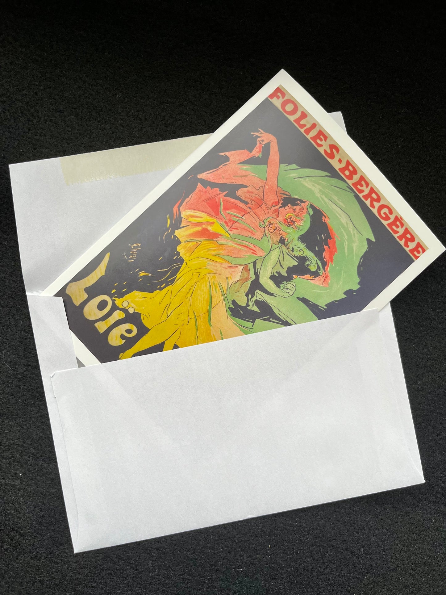 Loie Fuller Note Card